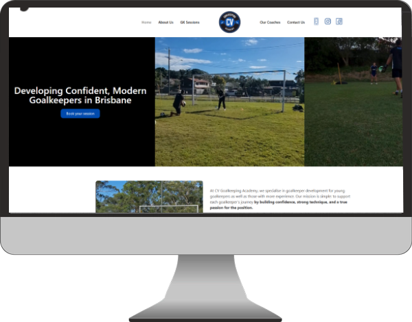 CV goalkeeping academy - goalkeeper training Brisbane